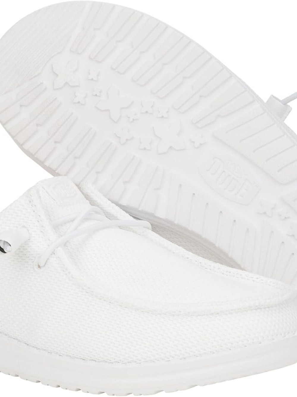 Hey Dude Wendy Slip On Mono White